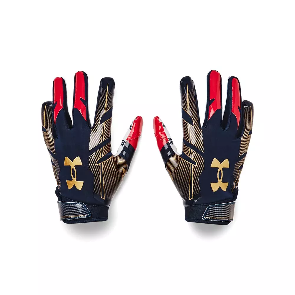 Under armour wide receiver best sale gloves youth